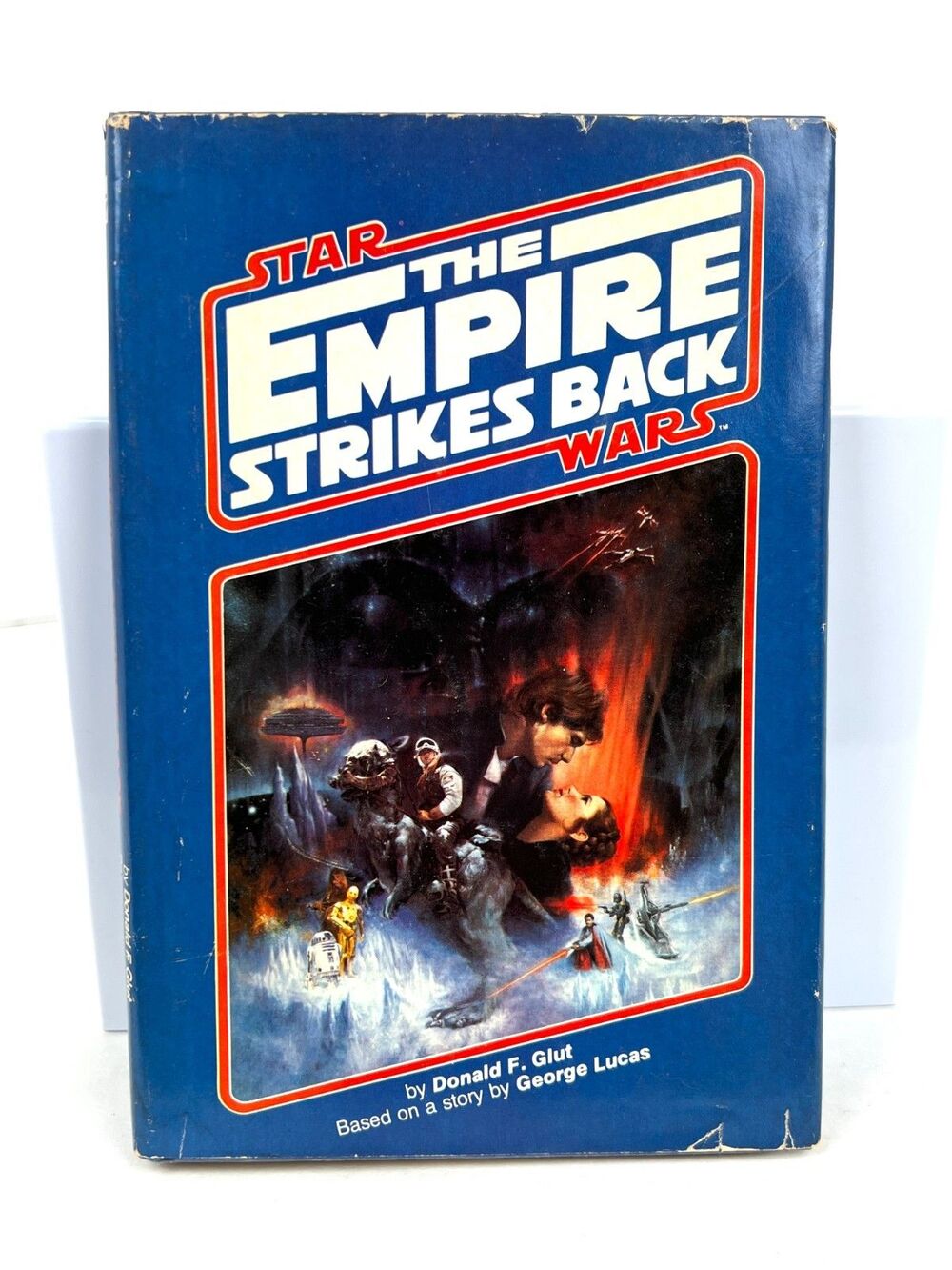 Vtg 1980 Star Wars The Empire Strikes Back Hardcover Book Club Edition Scifi